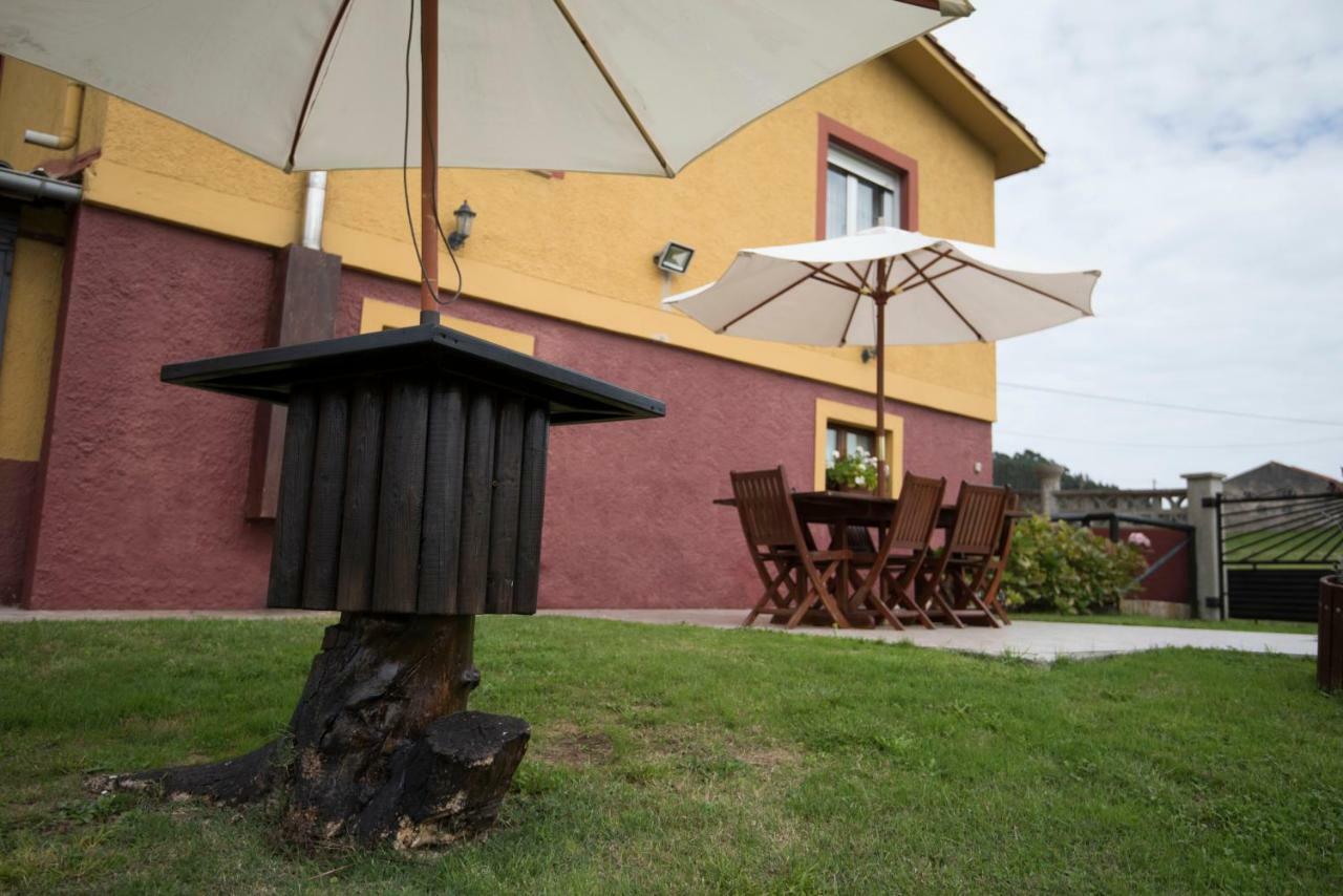 Hostal Maria la Carbayeda Luanco Exterior foto